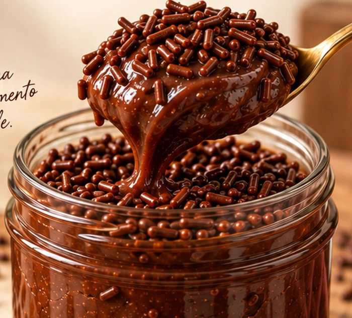 Brigadeiro de colher intenso, receita do e-book