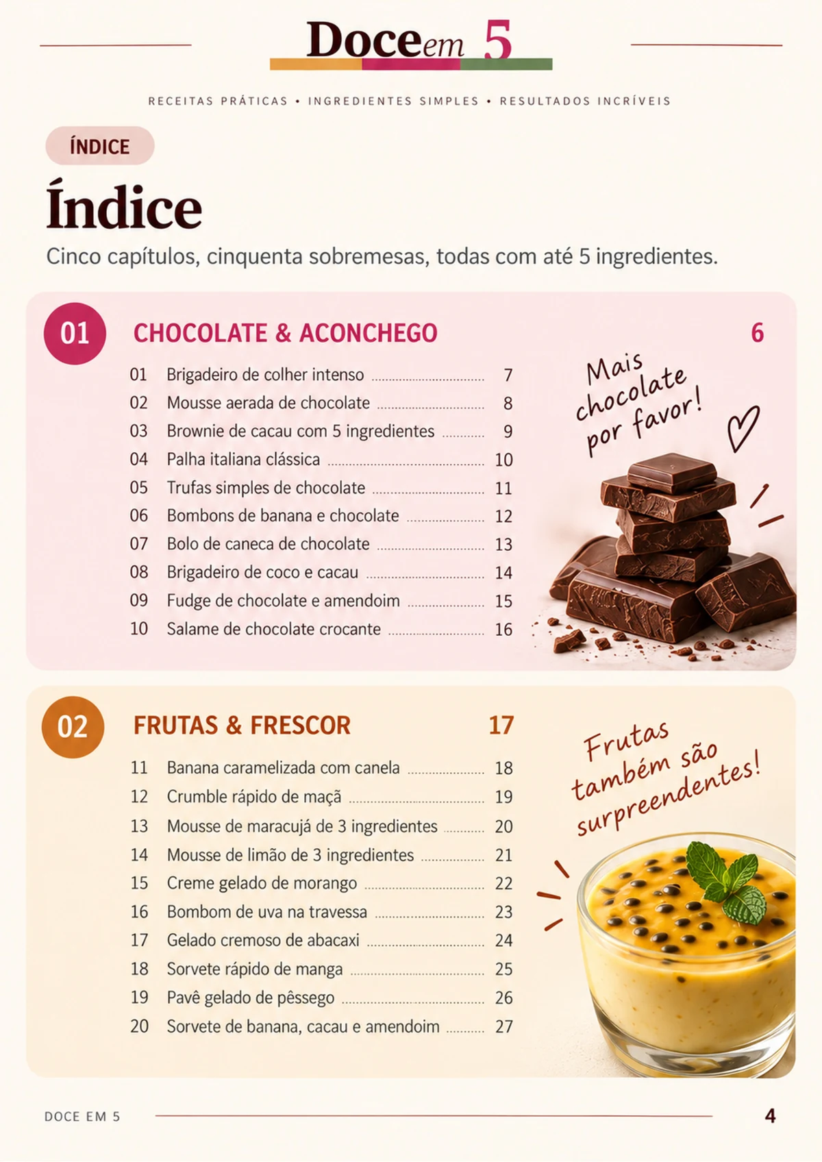 Índice do e-book